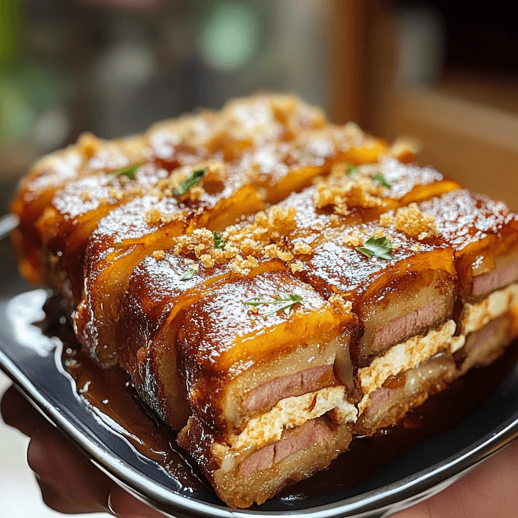 Savory Layered Potato and Meat Loaf