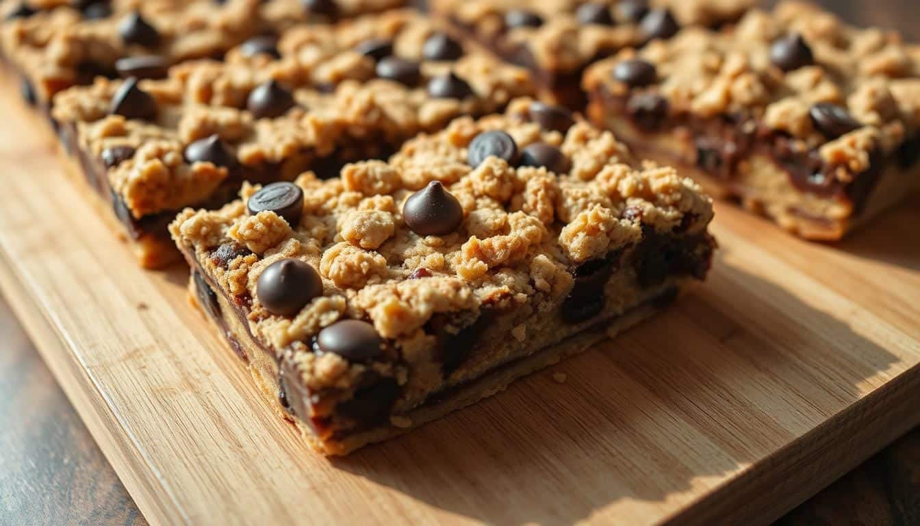 cookie bars using cookie mix