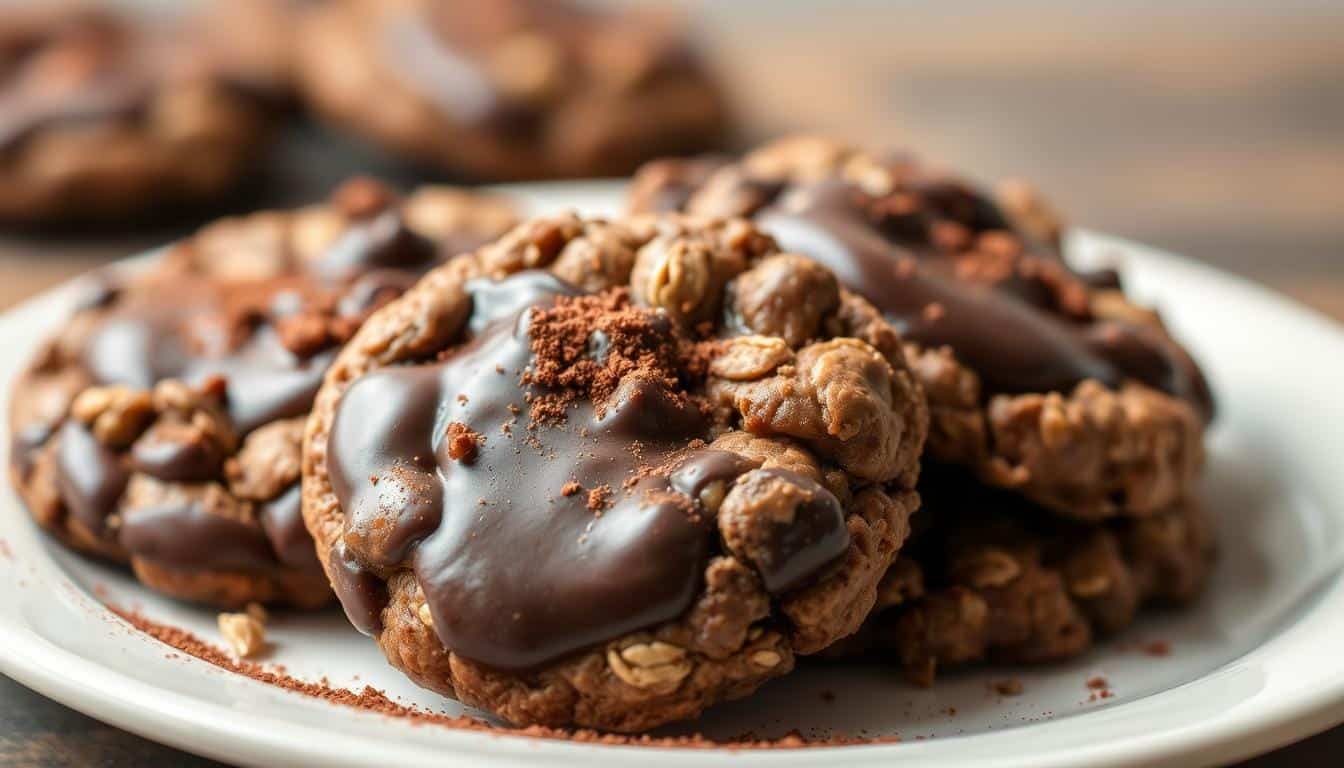 no.bake chocolate oatmeal cookies