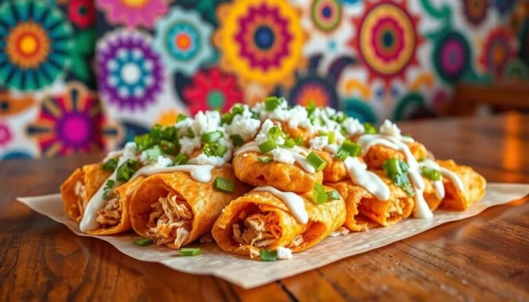Mexican Chicken Flautas